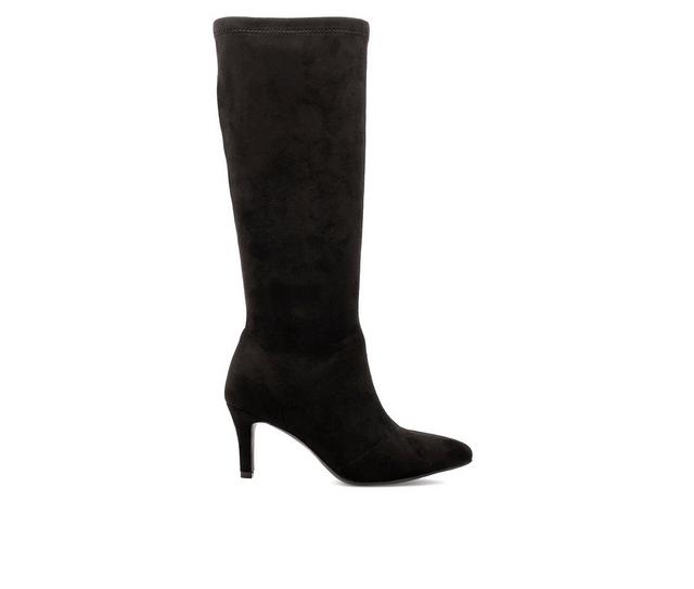 Mia Amore Virgilie Knee High Boots in Black color