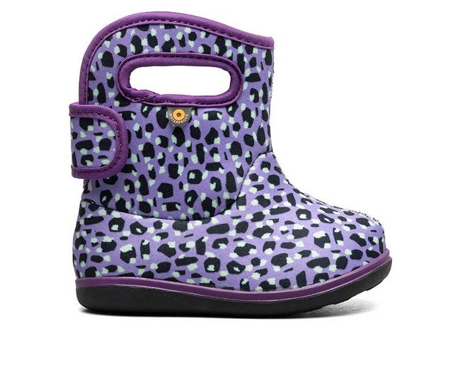 Bogs Footwear Baby Bogs II Jungle Rain Boots in Paisley Purple color