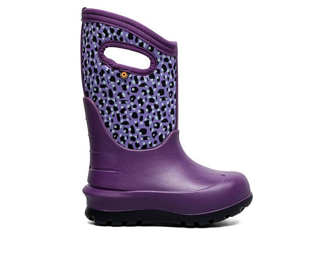 Bogs Footwear Neo Classic Jungle Rain Boots in Imperial Purple color