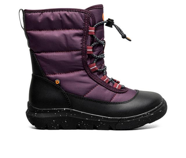 Bogs Footwear Skyline Snow Rain Boots in Plum Perfect color