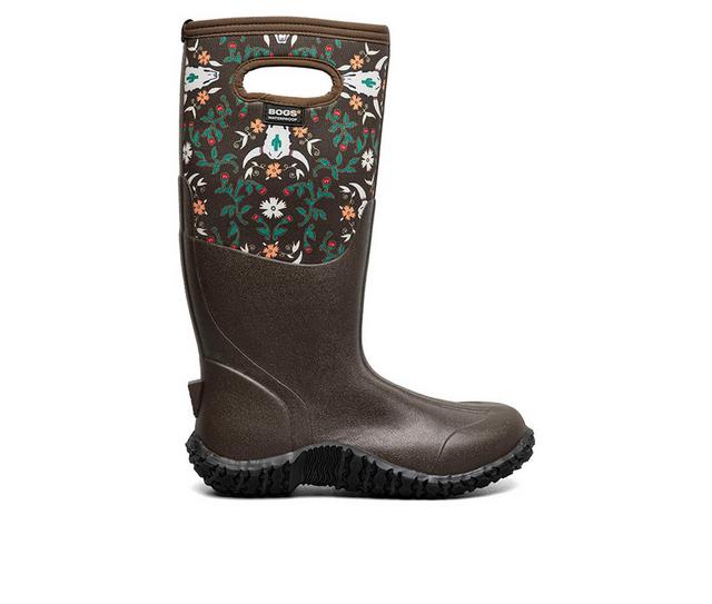 Bogs Footwear Mesa Rodeo Rain Boots in Slate Black color