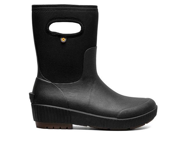 Bogs Footwear Seattle II Mid Rain Boots in Black color