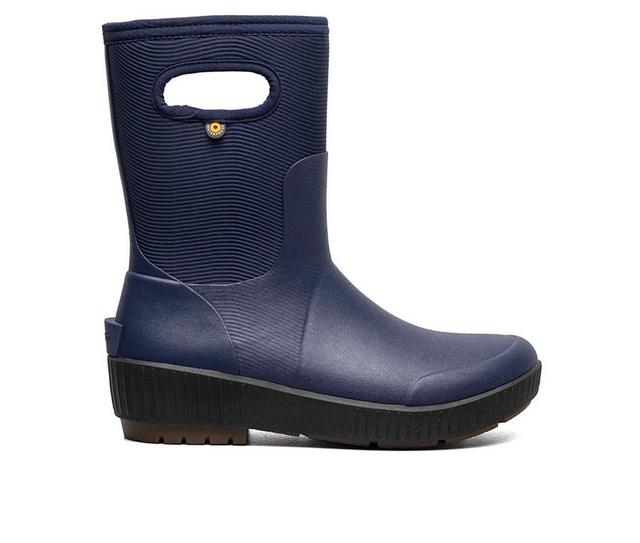 Bogs Footwear Seattle II Mid Rain Boots in Naval Academy color