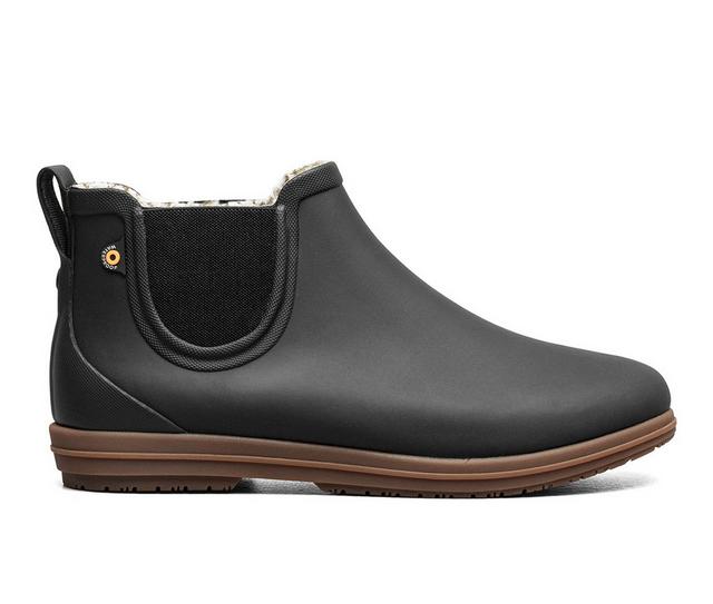 Bogs Footwear Sweetpea II Chelsea Rain Boots in Black color