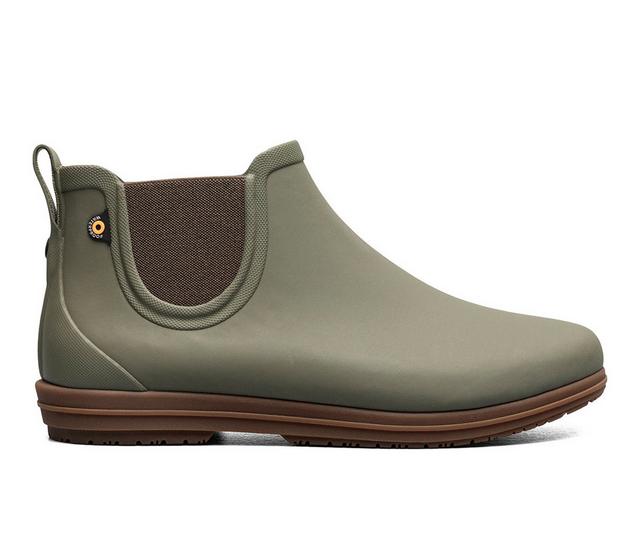 Bogs Footwear Sweetpea II Chelsea Rain Boots in Dusty Olive color