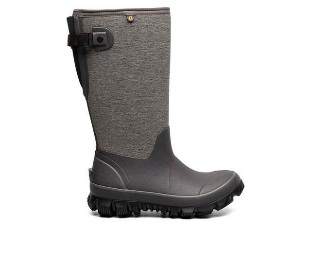 Bogs Footwear Whiteout Heather Rain Boots in Pavement color