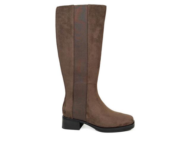 Women's Aerosoles Daria Knee High Boots in Java Suede color
