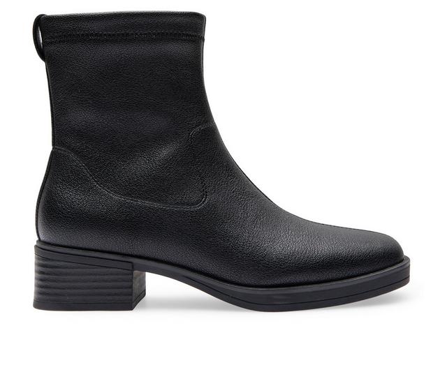 Women's Aerosoles Dazzy Booties in Black Pebbled color