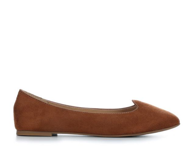 Women's Jellypop Pendre Flats in Cognac color