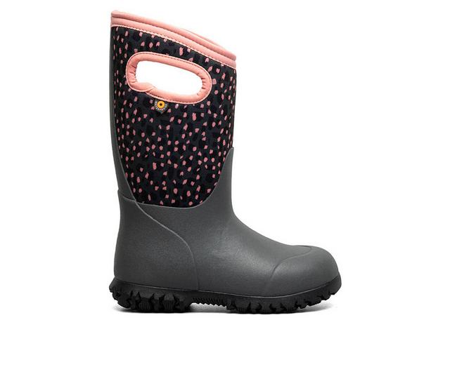 Bogs Footwear York Jungle Rain Boots in Dark Shadow color