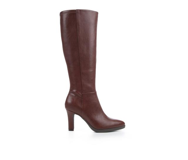 Women's Aerosoles Lynx Knee High Boots in Caramel color