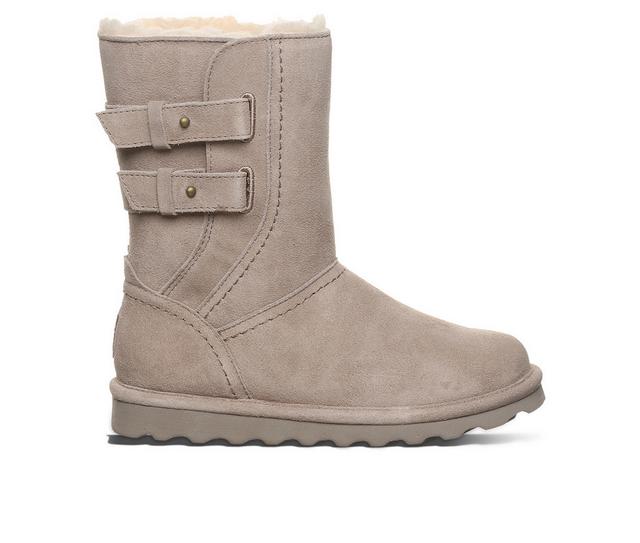 Women's Bearpaw Aurelia Winter Boots in Mushroom color