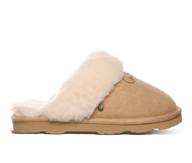 Bearpaw Women's Effie Vegan Slippers in Iced Coffee color