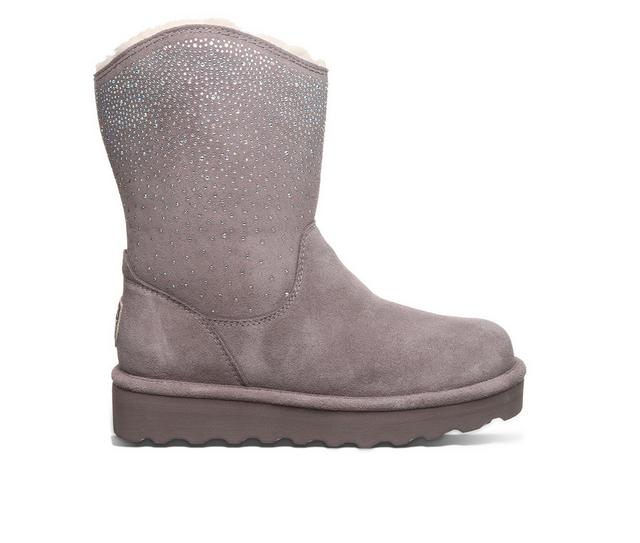 Women's Bearpaw Glam Platform Lo Winter Boots in Cinder color