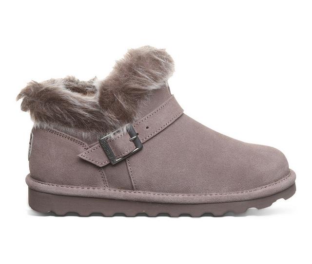 Women's Bearpaw Jasmine Winter Booties in Cinder color