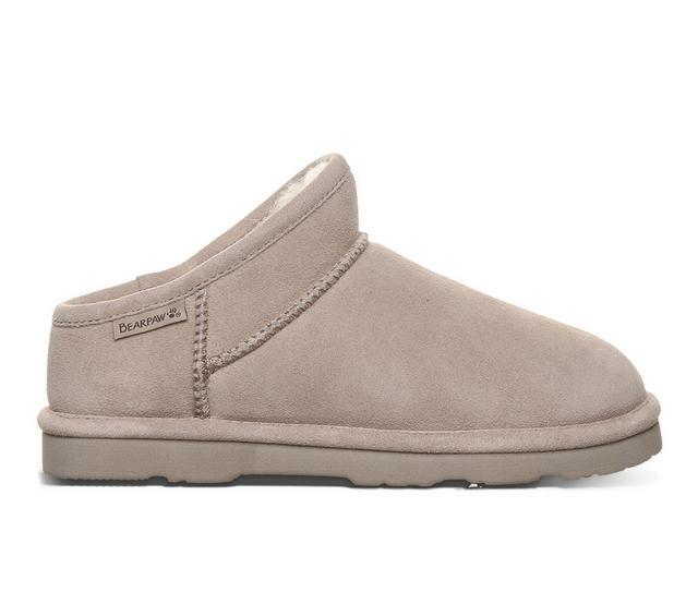 Bearpaw Kamala Slipper Booties in Mushroom color