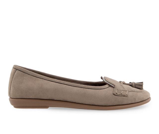 Women's Aerosoles Brooks Flats in Trench Coat color