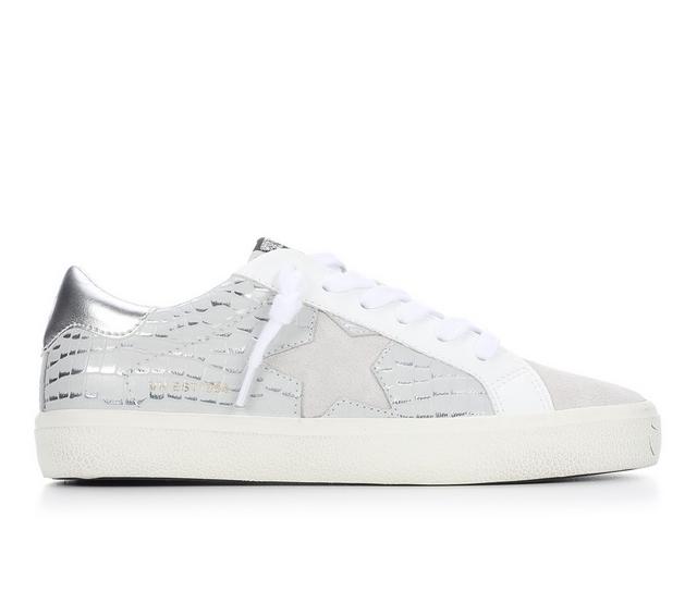 Women's VINTAGE HAVANA Edge Sneakers in Light Gry Croco color