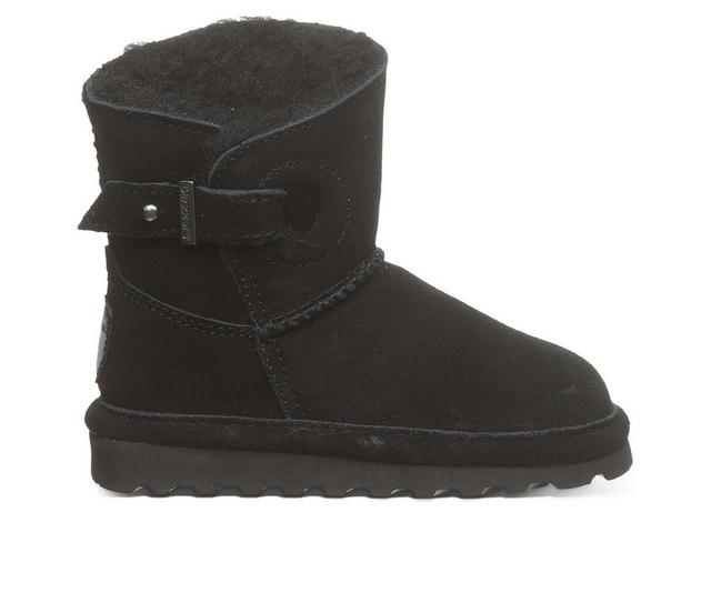 Girls' Bearpaw Toddler & Little Kid Isabelle Winter Boots in Black II color