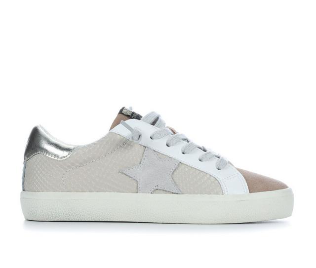 Women's VINTAGE HAVANA Renee Sneakers in Beige Croco color