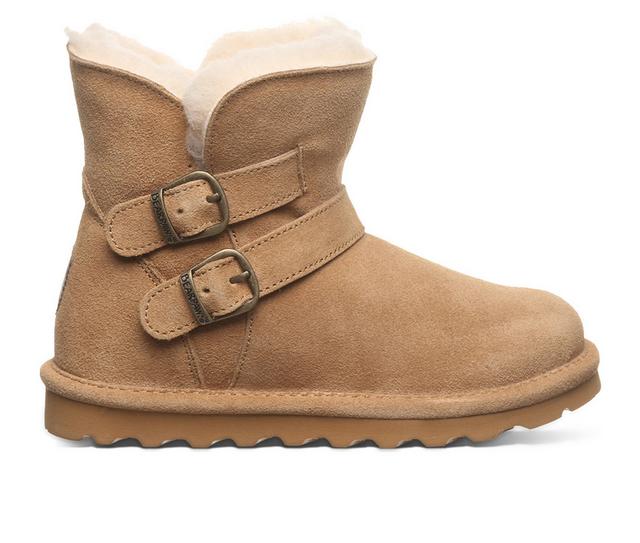 Girls' Bearpaw Little & Big Kid Katya Winter Boots in Iced Coffee color