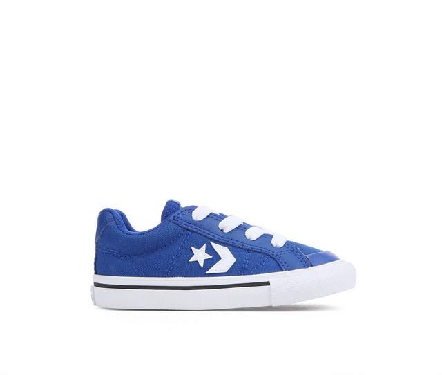 Kids' Converse Infant & Toddler Sport Casual Slip-On Sneakers in Blue/White/Blue color