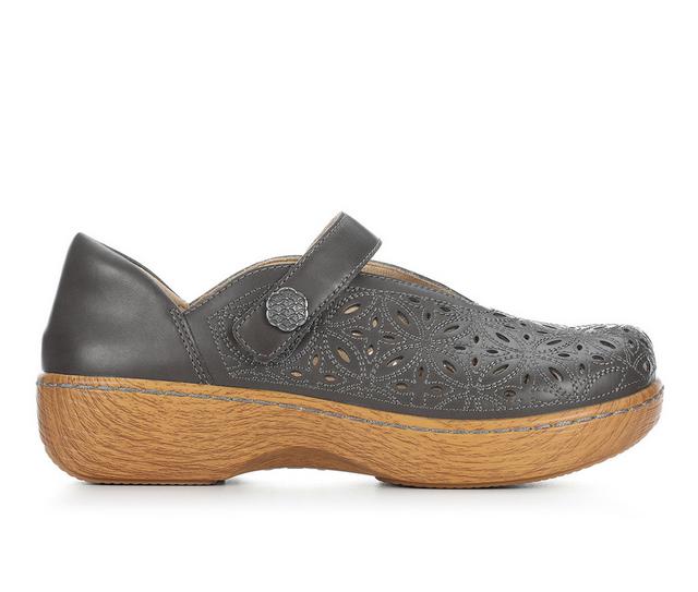 Women's ALEGRIA Opheliah Work Clogs in Stone Breeze color