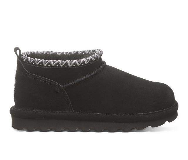 Girls' Bearpaw Little & Big Kid Shorty Deco Winter Booties in Black II color