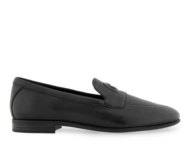 Women's Aerosoles Wells Loafers in Black color