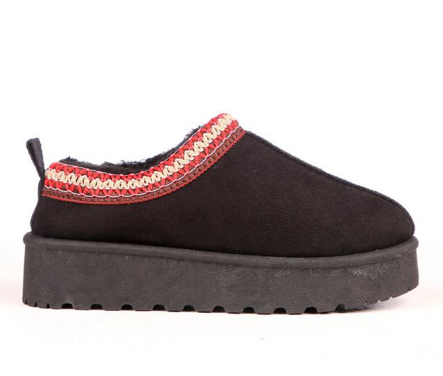 Girls' Avalanche Little Kid & Big Kid Taz Slip-On Shoes in Black color