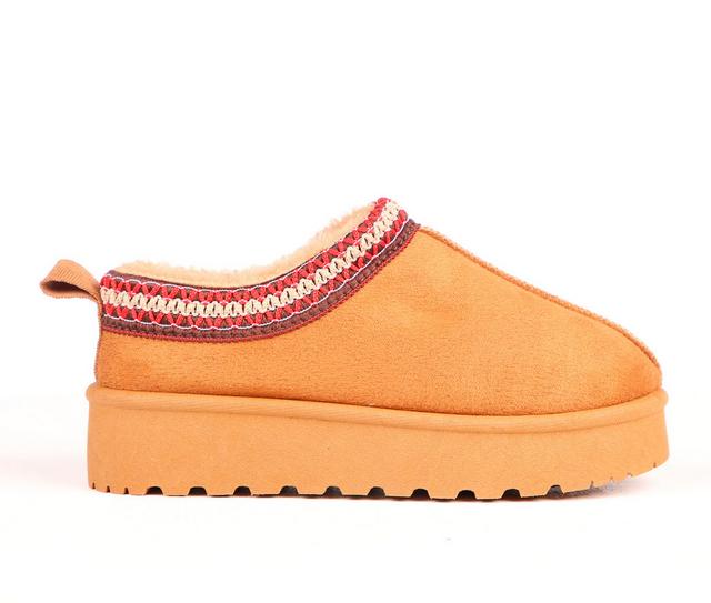 Girls' Avalanche Little Kid & Big Kid Taz Slip-On Shoes in Tan color