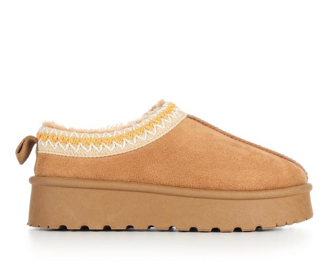 Girls' Avalanche Little Kid & Big Kid Taz Slip-On Shoes in Chestnut color