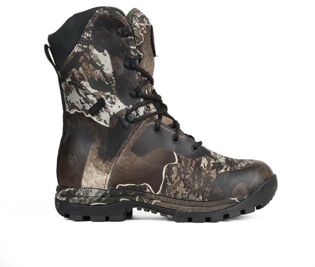 Men's Rocky Lynx 628 Insulated Hunting Boots in Camo color