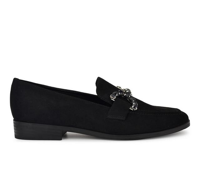 Women's Nine West Lilpa Loafers in Black color