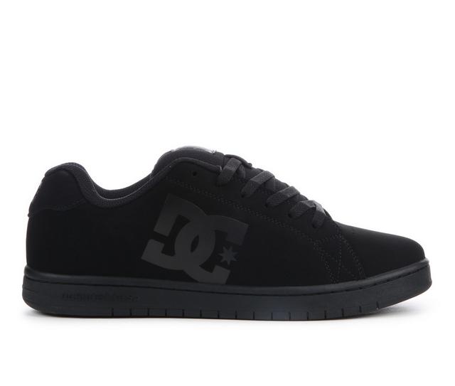 Men's DC Gaveler Skate Sneakers in Black/Black color