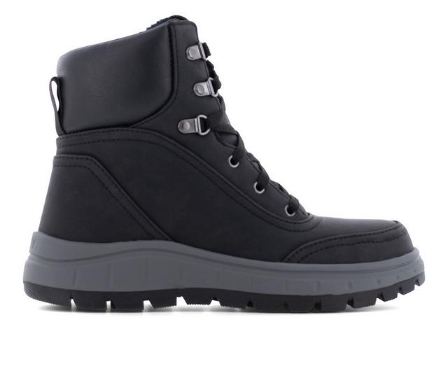 Women's Roxy at Work Karmel EH Slip Resistant Work Boots in Black color