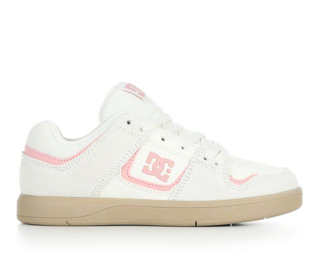 Girls' DC Little Kid & Big Kid Cure Sneakers in Cream/Pink/Gum color