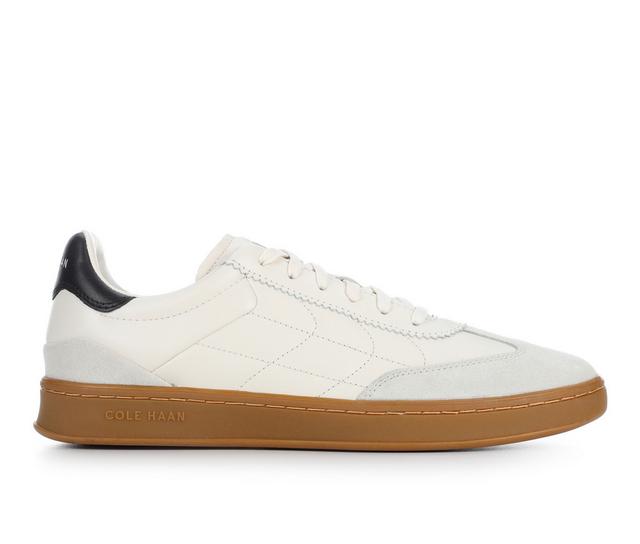 Men's Cole Haan Grandpro Breakaway Dress Sneakers in Ivory/Silver color