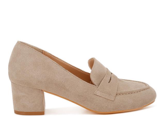 Women's Rag & Co Astra Dress Loafers in Sand color