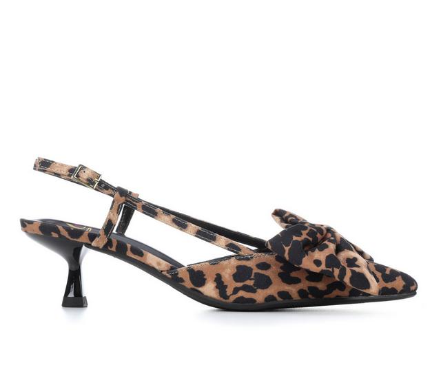 Delicious Doda-S Pumps in Leopard Suede color