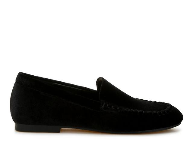 Women's Rag & Co Robua Loafers in Black color