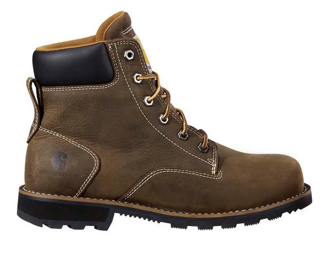 Women's Carhartt Frontier 6" Womens Work Boots in Brown color