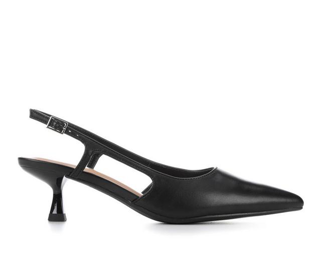 Women's Soda Bell-S Pumps in Black Pu color