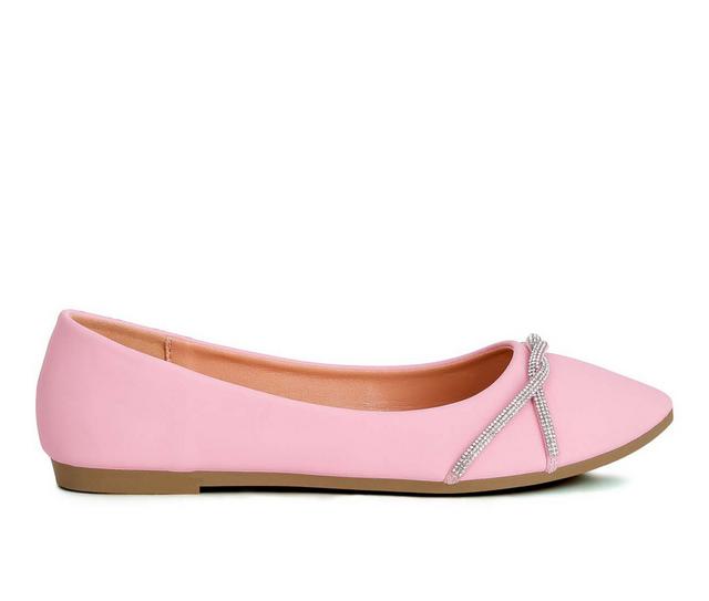 Women's London Rag Playasu Flats in Blush color