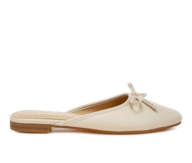 Women's London Rag Eras Mules in Beige color