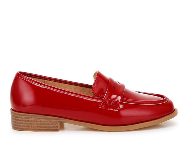 Women's London Rag Mogul Loafers in Red color