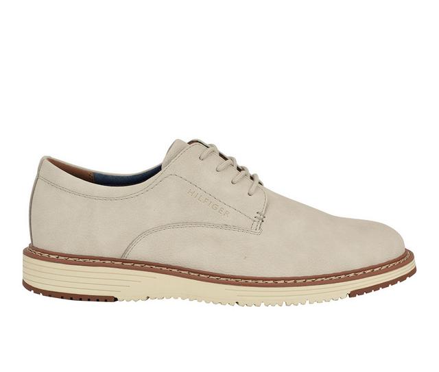 Men's Tommy Hilfiger Hiday Oxfords in Light Grey color