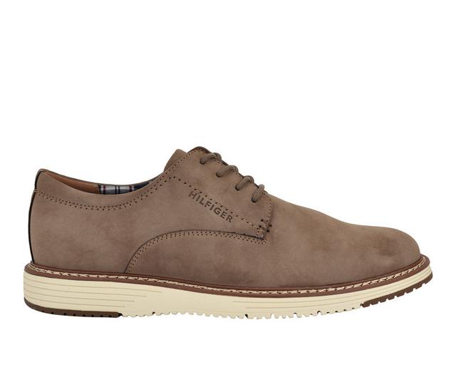 Men's Tommy Hilfiger Hiday Oxfords in Taupe color