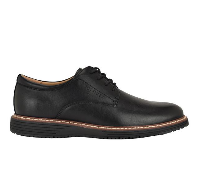 Men's Tommy Hilfiger Hiday Oxfords in Black/Black color