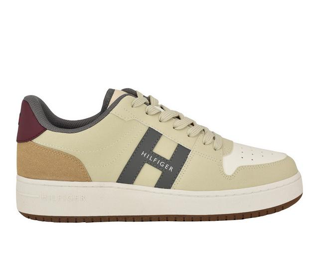 Men's Tommy Hilfiger Kildar Sneakers in Beige Multi color